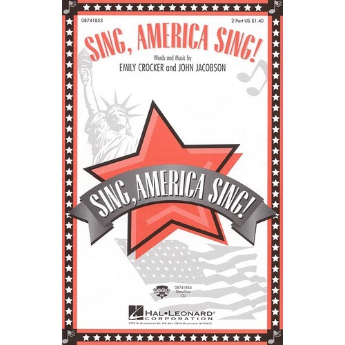 Sing America Sing 2 Pt Arr Jacobson