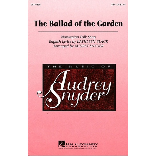 Ballad Of The Garden SSA (Octavo)