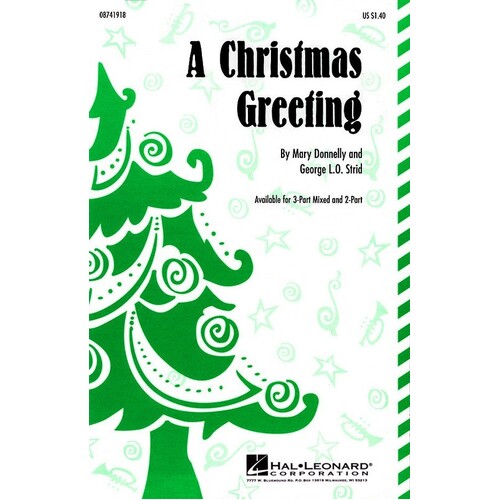 Christmas Greeting 3 Pt Mixed 