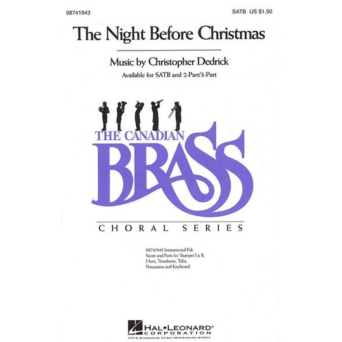 Night Before Christmas SATB 