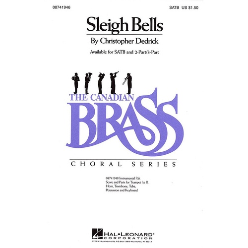 Sleigh Bells Inst Pak Brass (Set of Parts)