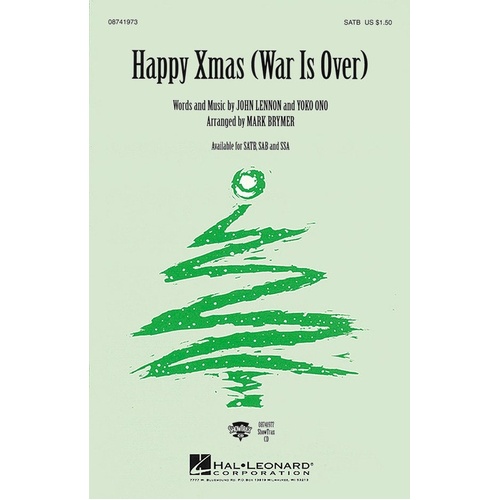 Happy Xmas War Is Over SSA (Octavo)