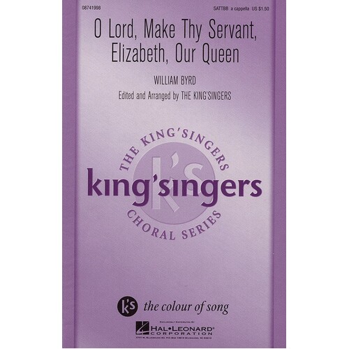 O Lord Make Thy Servant Elizabeth Our Queen SATB (Octavo)