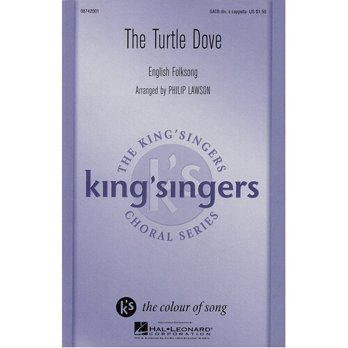 Turtle Dove SATB Div A Cappella