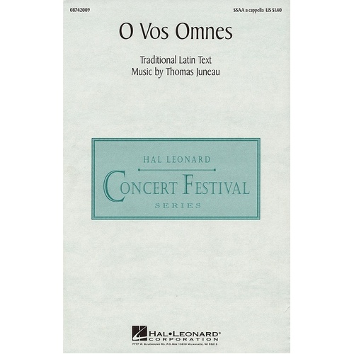 O Vos Omnes SSA A Cappella (Octavo)