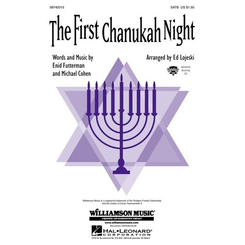 First Chanukah Night SAB Arr Lojeski (Octavo)