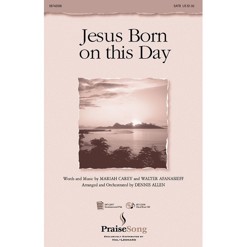 Jesus Born On This Day SATB (Octavo)