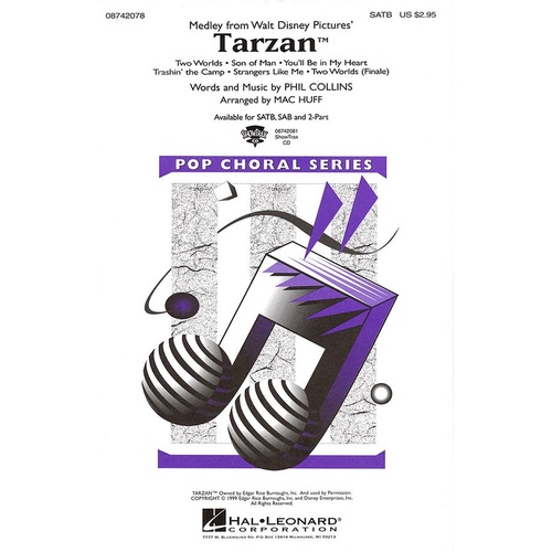 Tarzan Medley SATB Arr Huff (Octavo)