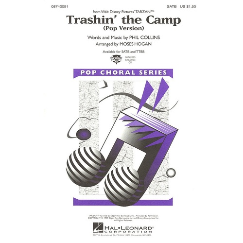 Trashin The Camp (From Tarzan) SATB Divisi (Octavo)