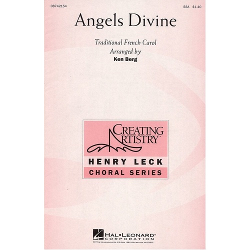 Angels Divine French Carol SSA (Octavo)