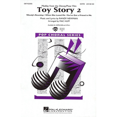 Music From Toy Story 2 2Pt (Octavo)