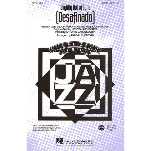 Desafinado (Slightly Out Of Tune) SATB (Octavo)