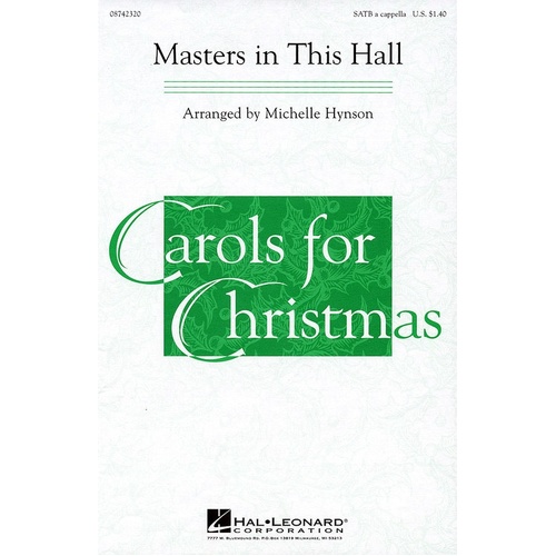 Masters In This Hall SATB A Capp (Octavo)