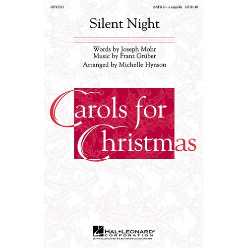 Silent Night SATB Div A Capp Arr Hynson (Octavo)