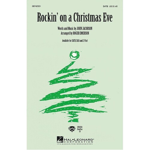 Rockin On A Christmas Eve SATB 