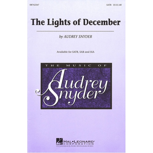 Lights Of December SATB (Octavo)