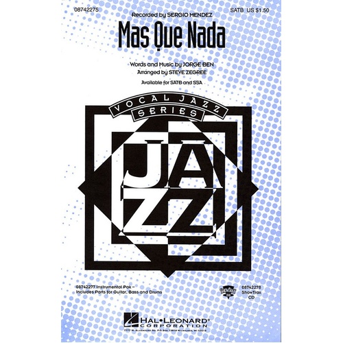 Mas Que Nada SAB (Mendes) (Octavo)