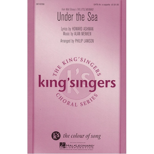 Under The Sea Kings Singers SATB Ac (Octavo)