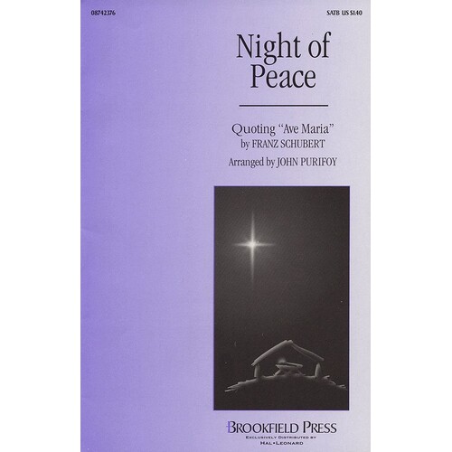 Night Of Peace With Ave Maria SATB (Octavo)