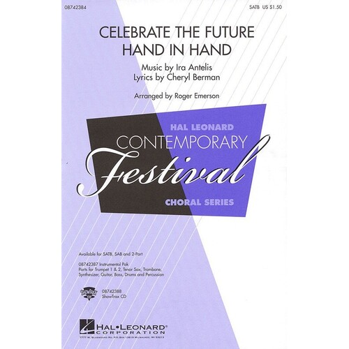 Celebrate The Future Hand In Hand ShowTrax CD (CD Only)