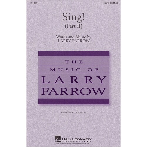 Sing Pt 2 SATB