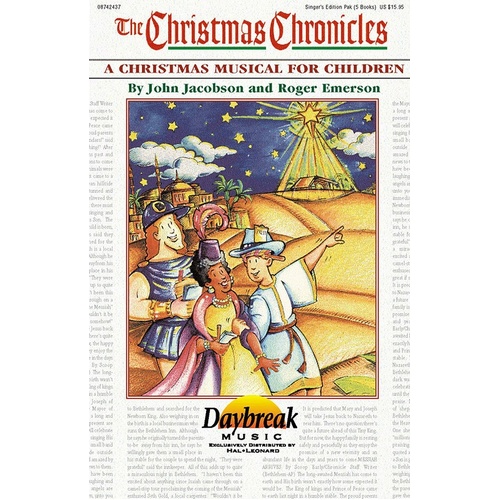 The Christmas Chronicles Singers 5 Pack (Softcover Book)