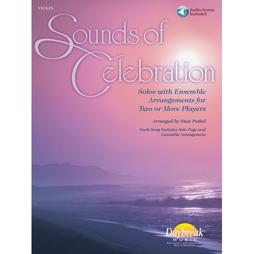 Sounds Of Celebration Violin (Softcover Book)
