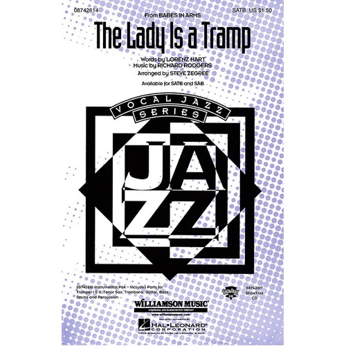 Lady Is A Tramp SATB (Octavo)