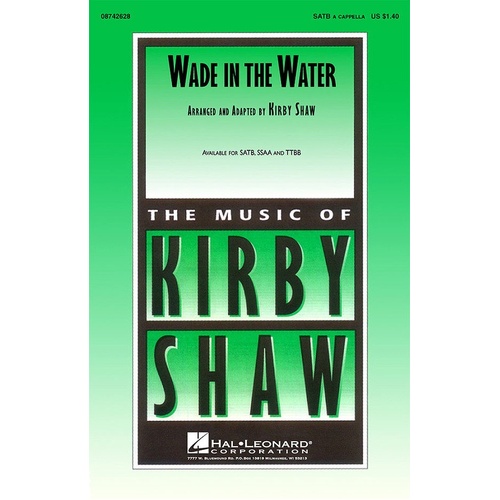 Wade In The Water SATB A Cappella (Octavo)