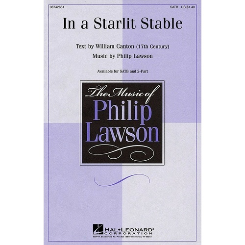 In A Starlit Stable SATB