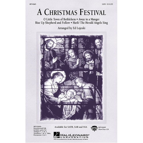Christmas Festival Medley SATB (Octavo)
