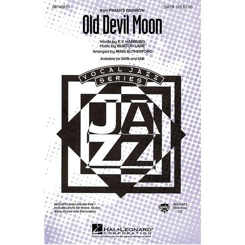 Old Devil Moon (From Finians Rainbow) SATB (Octavo)