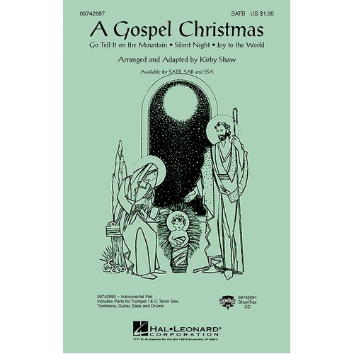 A Gospel Christmas ShowTrax CD (CD Only)