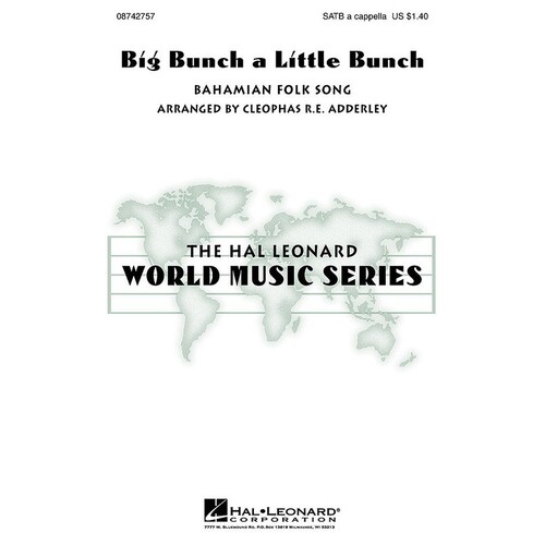 Big Bunch A Little Bunch SATB A Cappella (Octavo)