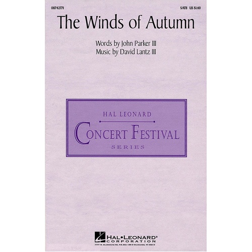 Winds Of Autumn Lantz/Parker SATB (Octavo)