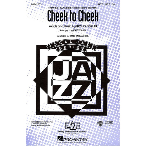 Cheek To Cheek ShowTrax CD (CD Only)