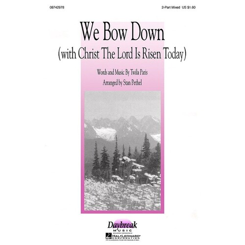 We Bow Down 2Pt Optional SATB (Octavo)