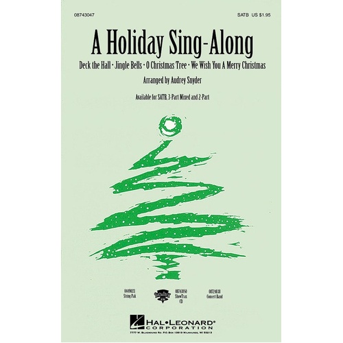 Holiday Sing Along ShowTrax CD Opt Concert Band/So (CD Only)