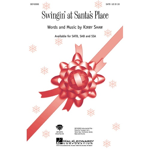 Swingin At Santas Place (CD Only)