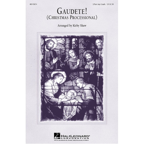 Gaudete 2Pt Any Combination (Octavo)