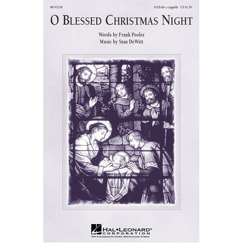 O Blessed Christmas Night SATB A Cappella 