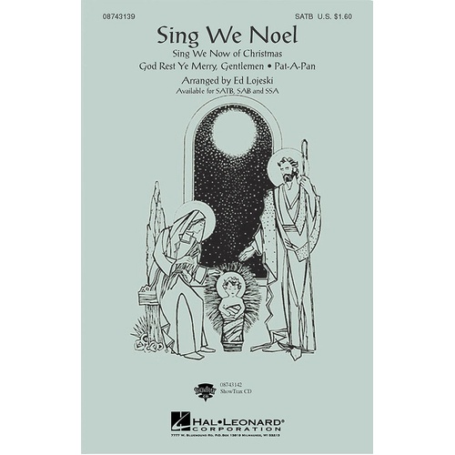 Sing We Noel ShowTrax CD (CD Only)
