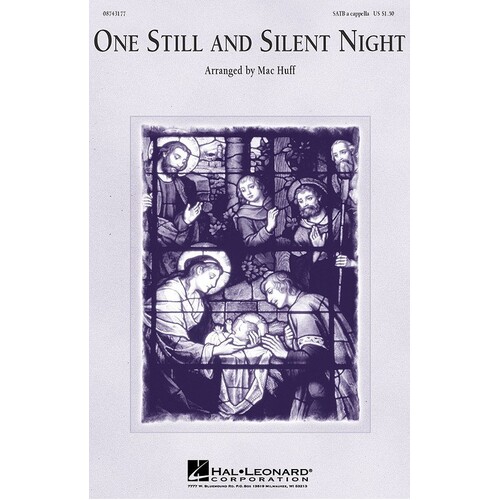 One Still And Silent Night SATB A Cappella (Octavo)