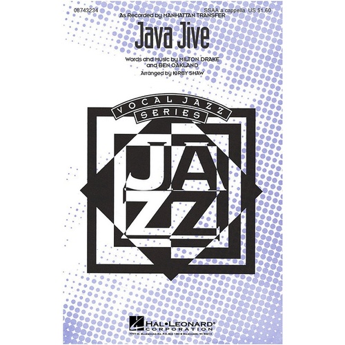 Java Jive SSAA A Cappella (Octavo)