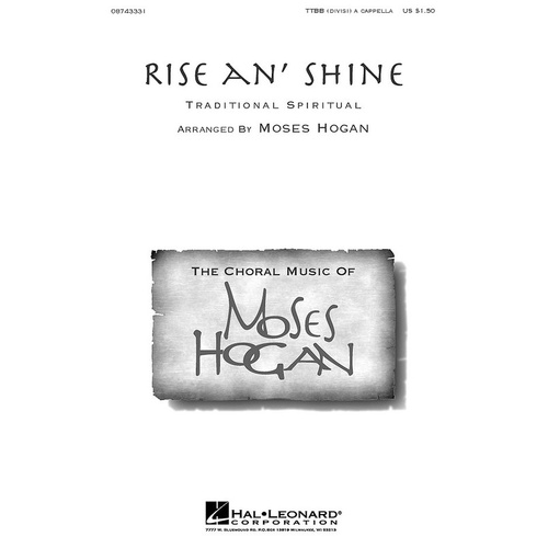 Rise An Shine TTBB A Cappella (Octavo)