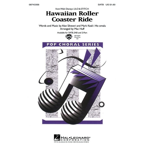 Hawaiian Roller Coaster Ride 2Pt (Octavo)