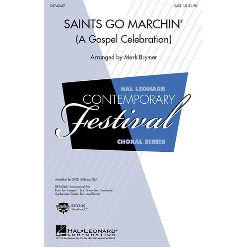 Saints Go Marchin SATB (Octavo)