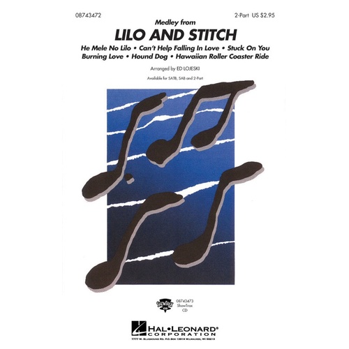 Lilo And Stitch (Medley) 2Pt (Octavo)