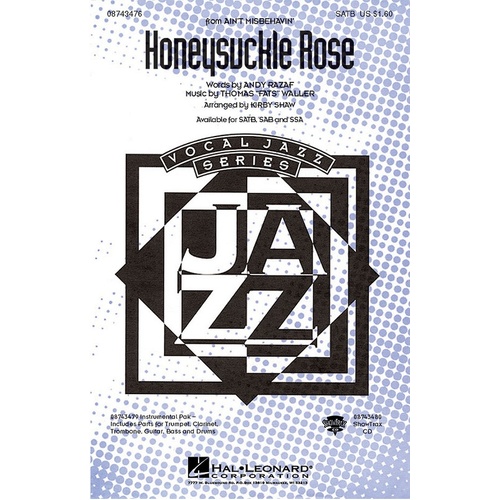Honeysuckle Rose SATB (Octavo)