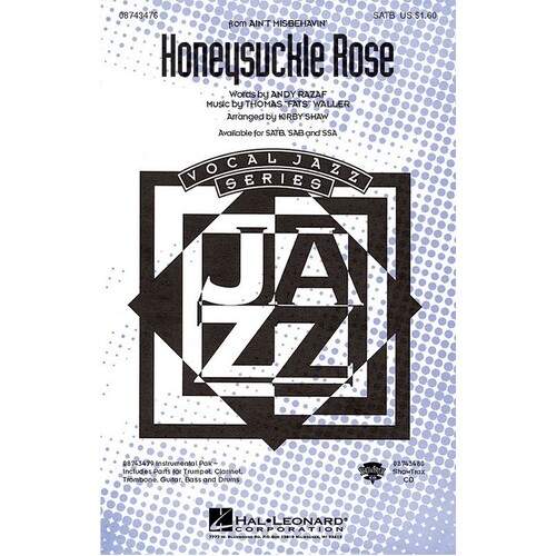 Honeysuckle Rose ShowTrax CD (CD Only)
